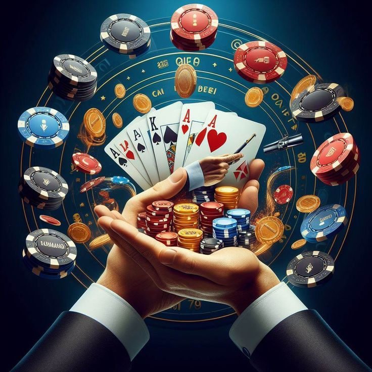 Ilustrasi top up deposit dengan metode pembayaran terpercaya untuk permainan online